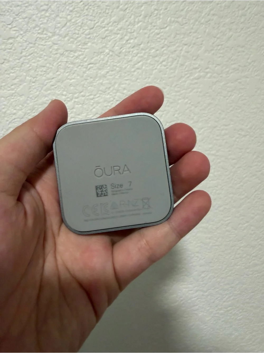Oura Silver Ring Charger Dock